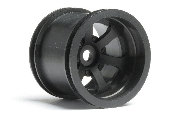 HPI Scorch 6-Spoke Wheel Black (2.2In/55X50Mm/2Pcs) i gruppen LEGETØJ, BØRN & BABY / Radiostyrede / Reservedele & Ekstra Tilbehør / HPI / Fælge / Offroad hos TP E-commerce Nordic AB (A03041)