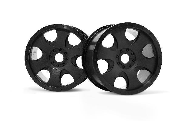 HPI Warlock Wheel Black (83X56Mm/2Pcs) i gruppen LEGETØJ, BØRN & BABY / Radiostyrede / Reservedele & Ekstra Tilbehør / HPI / Fælge / Offroad hos TP E-commerce Nordic AB (A03048)