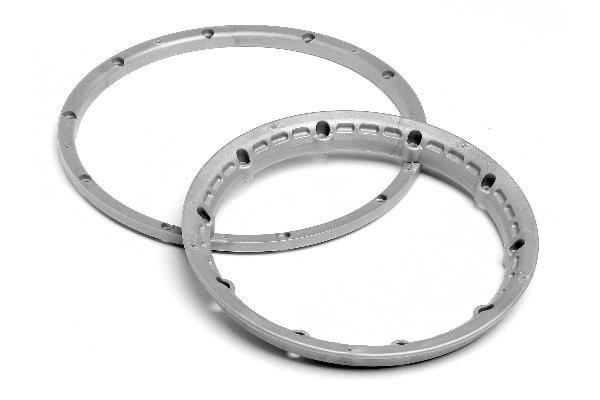 HPI Heavy Duty Wheel Bead Lock Rings Silver F. 2 Whl i gruppen LEGETØJ, BØRN & BABY / Radiostyrede / Reservedele & Ekstra Tilbehør / HPI / Fælge / Offroad hos TP E-commerce Nordic AB (A03063)