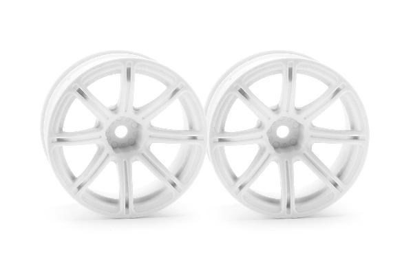 HPI Work Emotion Xc8 Wheel 26Mm White (9Mm Offset) i gruppen LEGETØJ, BØRN & BABY / Radiostyrede / Reservedele & Ekstra Tilbehør / HPI / Fælge / Onroad hos TP E-commerce Nordic AB (A03081)