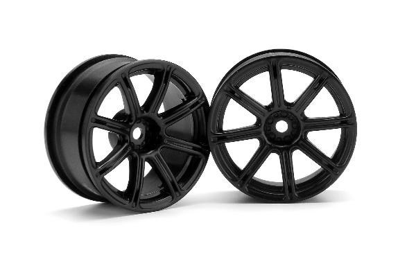 HPI Work Emotion Xc8 Wheel 26Mm Black (3Mm Offset) i gruppen LEGETØJ, BØRN & BABY / Radiostyrede / Reservedele & Ekstra Tilbehør / HPI / Fælge / Onroad hos TP E-commerce Nordic AB (A03082)
