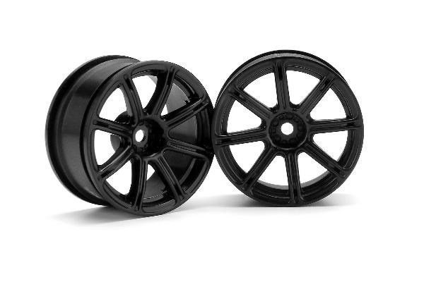 HPI Work Emotion Xc8 Wheel 26Mm Black (3Mm Offset) i gruppen LEGETØJ, BØRN & BABY / Radiostyrede / Reservedele & Ekstra Tilbehør / HPI / Fælge / Onroad hos TP E-commerce Nordic AB (A03082)