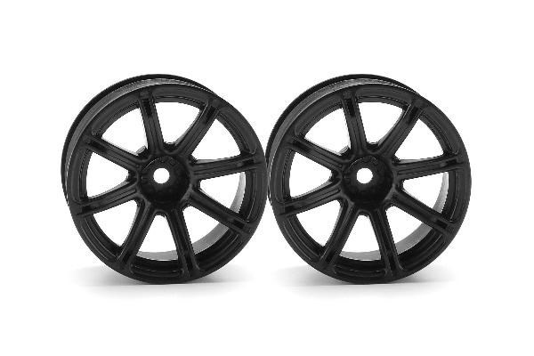 HPI Work Emotion Xc8 Wheel 26Mm Black (9Mm Offset) i gruppen LEGETØJ, BØRN & BABY / Radiostyrede / Reservedele & Ekstra Tilbehør / HPI / Fælge / Onroad hos TP E-commerce Nordic AB (A03084)