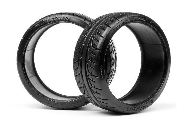 HPI Bridgestone Potenza Re-01R T-Drift Tire 26Mm (2Pcs i gruppen LEGETØJ, BØRN & BABY / Radiostyrede / Reservedele & Ekstra Tilbehør / HPI / Dæk / Onroad hos TP E-commerce Nordic AB (A03167)