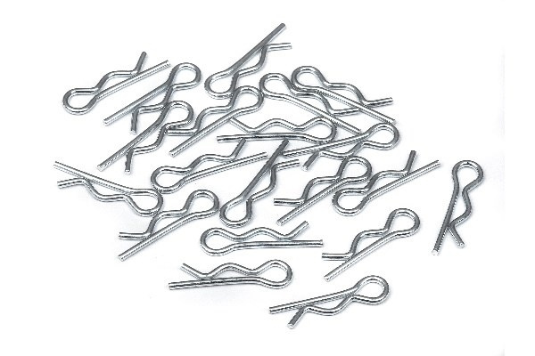 HPI Body Pin (6Mm/Silver/Medium/20Pcs) i gruppen LEGETØJ, BØRN & BABY / Radiostyrede / Reservedele & Ekstra Tilbehør / HPI / Skruer / Befæstning / Body clips hos TP E-commerce Nordic AB (A03238)