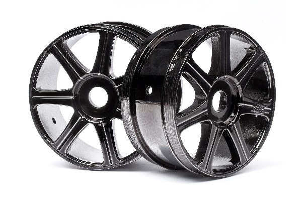 HPI Hb Edge Wheel (Black Chrome/2Pcs) i gruppen LEGETØJ, BØRN & BABY / Radiostyrede / Reservedele & Ekstra Tilbehør / HPI / Fælge / Offroad hos TP E-commerce Nordic AB (A03356)