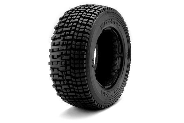 HPI Rodeoo Tire (White/Baja 5T/Rear/2Pcs) i gruppen LEGETØJ, BØRN & BABY / Radiostyrede / Reservedele & Ekstra Tilbehør / HPI / Dæk / Offroad hos TP E-commerce Nordic AB (A03359)