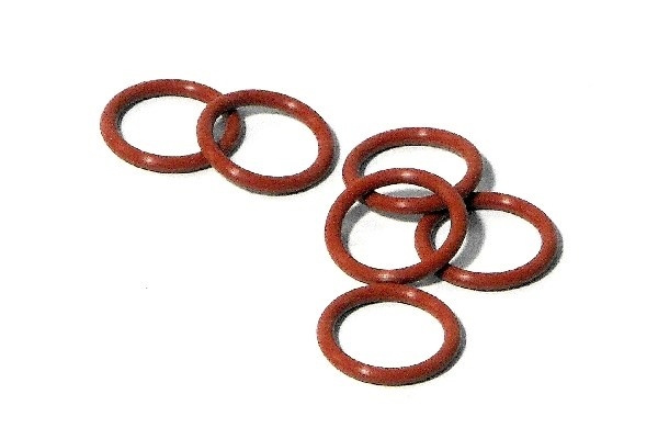 HPI Silicone O-Ring S10 (6 Pcs) i gruppen LEGETØJ, BØRN & BABY / Radiostyrede / Reservedele & Ekstra Tilbehør / HPI / Reservedele & Tuning / Støddæmpere hos TP E-commerce Nordic AB (A03368)