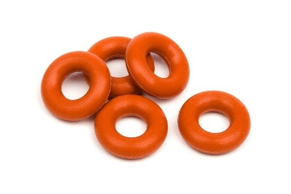 HPI Silicon O-Ring P-3 (Red) (5 Pcs) i gruppen LEGETØJ, BØRN & BABY / Radiostyrede / Reservedele & Ekstra Tilbehør / HPI / Reservedele & Tuning / Støddæmpere hos TP E-commerce Nordic AB (A03371)