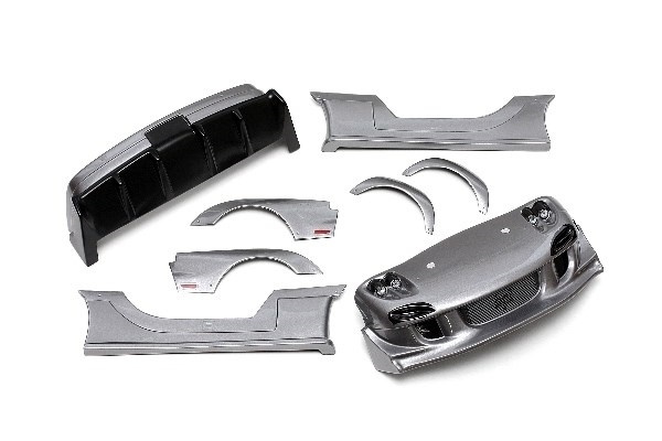 HPI Stage-D Mazda Rx-7 Fd3S Aero Body Kit i gruppen LEGETØJ, BØRN & BABY / Radiostyrede / Reservedele & Ekstra Tilbehør / HPI / Car Bodies og tilbehør / Onroad Body (Transparent) hos TP E-commerce Nordic AB (A03409)