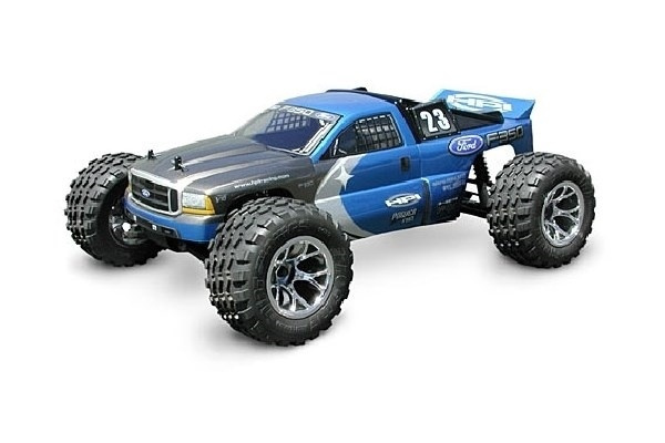 HPI Ford F 350 Truck Body (Nitro Mt/Rush) i gruppen LEGETØJ, BØRN & BABY / Radiostyrede / Reservedele & Ekstra Tilbehør / HPI / Car Bodies og tilbehør / Offroad Body (Transparent) hos TP E-commerce Nordic AB (A03418)