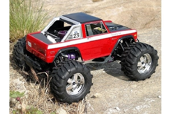 HPI 1973 Ford Bronco Body i gruppen LEGETØJ, BØRN & BABY / Radiostyrede / Reservedele & Ekstra Tilbehør / HPI / Car Bodies og tilbehør / Offroad Body (Transparent) hos TP E-commerce Nordic AB (A03421)