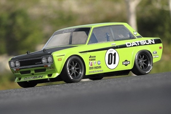 HPI Datsun 510 Body (Wb225Mm.F0/R3Mm) i gruppen LEGETØJ, BØRN & BABY / Radiostyrede / Reservedele & Ekstra Tilbehør / HPI / Car Bodies og tilbehør / Onroad Body (Transparent) hos TP E-commerce Nordic AB (A03427)