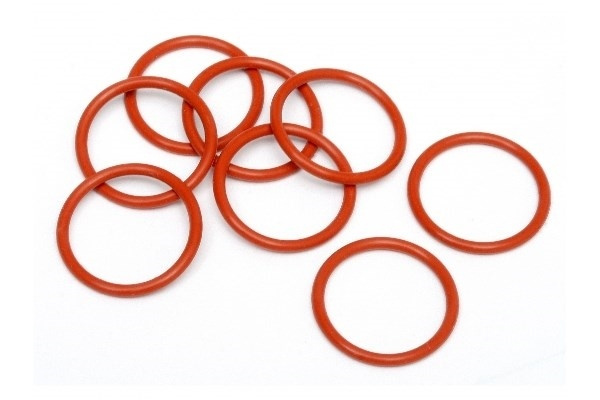 HPI O-Ring S15 (15X1.5Mm/Orange/8Pcs) i gruppen LEGETØJ, BØRN & BABY / Radiostyrede / Reservedele & Ekstra Tilbehør / HPI / Reservedele & Tuning / Støddæmpere hos TP E-commerce Nordic AB (A03493)