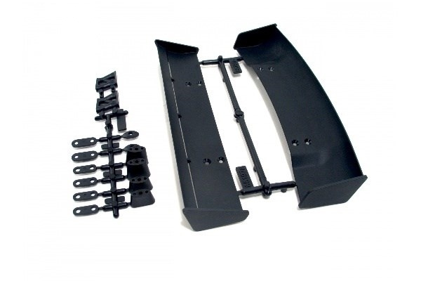 HPI Molded Wing Set (2 Types/1/10 Scale/Black)
