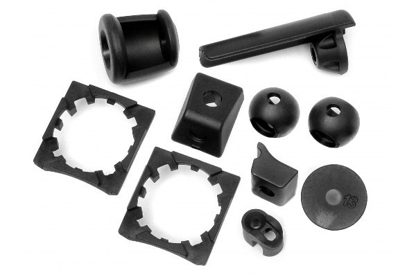 HPI Nut Holder Set i gruppen LEGETØJ, BØRN & BABY / Radiostyrede / Reservedele & Ekstra Tilbehør / HPI / Reservedele & Tuning / Støddæmpere hos TP E-commerce Nordic AB (A03698)