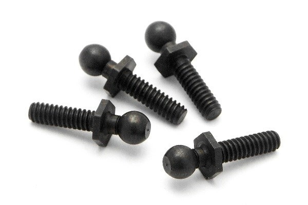 HPI Ball 4.3X20Mm (4-40/Black/4Pcs) i gruppen LEGETØJ, BØRN & BABY / Radiostyrede / Reservedele & Ekstra Tilbehør / HPI / Reservedele & Tuning / Støddæmpere hos TP E-commerce Nordic AB (A03842)