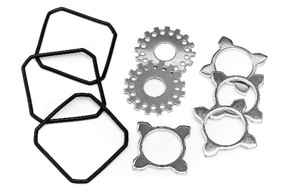 HPI Diff Washer Set (For #85427 Alloy Diff Case Set) i gruppen LEGETØJ, BØRN & BABY / Radiostyrede / Reservedele & Ekstra Tilbehør / HPI / Reservedele & Tuning / Drivliner hos TP E-commerce Nordic AB (A04126)