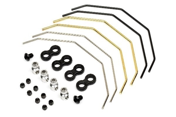 HPI Sway Bar Set (Front/Rear/Cup Racer) i gruppen LEGETØJ, BØRN & BABY / Radiostyrede / Reservedele & Ekstra Tilbehør / HPI / Reservedele & Tuning / Støddæmpere hos TP E-commerce Nordic AB (A04164)