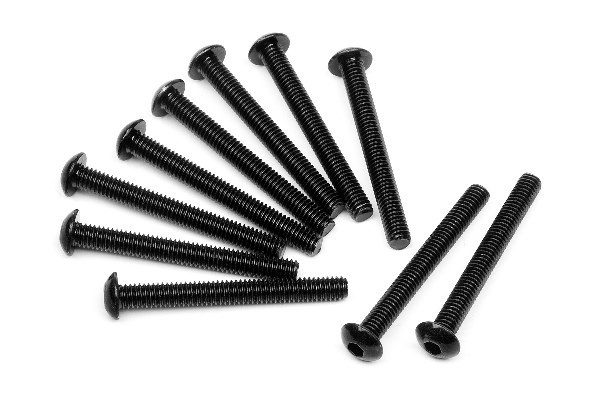 HPI Button Head Screw M4X35Mm (Hex Socket/10Pcs) i gruppen LEGETØJ, BØRN & BABY / Radiostyrede / Reservedele & Ekstra Tilbehør / HPI / Skruer / Befæstning / Skruer hos TP E-commerce Nordic AB (A04236)