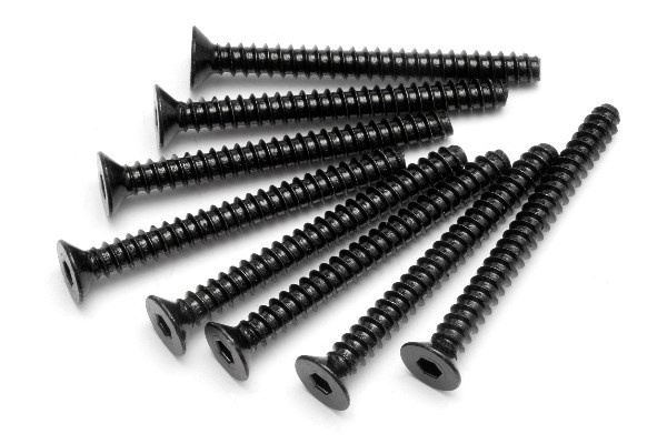 HPI Tp Flat Head Screw M4X40Mm (Hex Socket/8Pcs) i gruppen LEGETØJ, BØRN & BABY / Radiostyrede / Reservedele & Ekstra Tilbehør / HPI / Skruer / Befæstning / Skruer hos TP E-commerce Nordic AB (A04239)