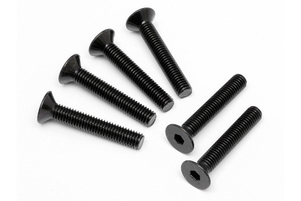 HPI Flat Head Screw M5X30Mm (Hex Socket/6Pcs) i gruppen LEGETØJ, BØRN & BABY / Radiostyrede / Reservedele & Ekstra Tilbehør / HPI / Skruer / Befæstning / Skruer hos TP E-commerce Nordic AB (A04248)