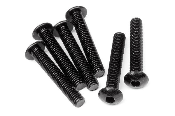 HPI Button Head Screw M5X30Mm (Hex Socket/6Pcs) i gruppen LEGETØJ, BØRN & BABY / Radiostyrede / Reservedele & Ekstra Tilbehør / HPI / Skruer / Befæstning / Skruer hos TP E-commerce Nordic AB (A04252)