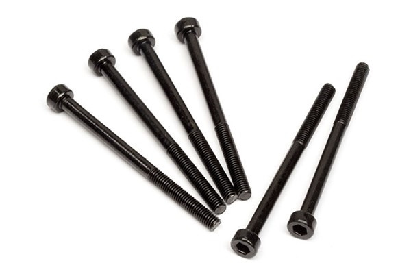 HPI Cap Head Screw M3X42Mm (Black/6Pcs) i gruppen LEGETØJ, BØRN & BABY / Radiostyrede / Reservedele & Ekstra Tilbehør / HPI / Skruer / Befæstning / Skruer hos TP E-commerce Nordic AB (A04387)