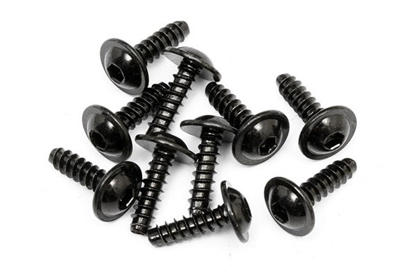 HPI Tp. Flanged Screw M3X10Mm i gruppen LEGETØJ, BØRN & BABY / Radiostyrede / Reservedele & Ekstra Tilbehør / HPI / Skruer / Befæstning / Skruer hos TP E-commerce Nordic AB (A04448)