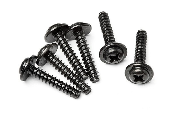 HPI Tp. Flanged Screw M3X15Mm (6Pcs) i gruppen LEGETØJ, BØRN & BABY / Radiostyrede / Reservedele & Ekstra Tilbehør / HPI / Skruer / Befæstning / Skruer hos TP E-commerce Nordic AB (A04449)