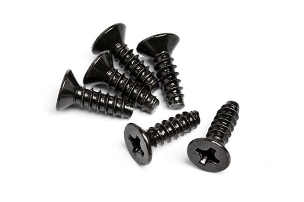 HPI Tp Flat Head Screw M3 X 10Mm (6 Pcs) i gruppen LEGETØJ, BØRN & BABY / Radiostyrede / Reservedele & Ekstra Tilbehør / HPI / Skruer / Befæstning / Skruer hos TP E-commerce Nordic AB (A04459)