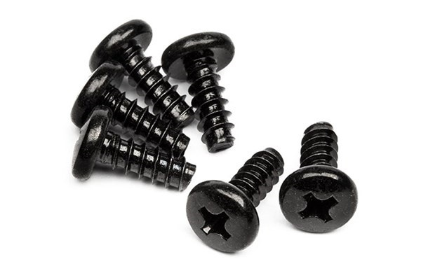 HPI Tp Binder Head Screw M4X10Mm (6Pcs) i gruppen LEGETØJ, BØRN & BABY / Radiostyrede / Reservedele & Ekstra Tilbehør / HPI / Skruer / Befæstning / Skruer hos TP E-commerce Nordic AB (A04473)