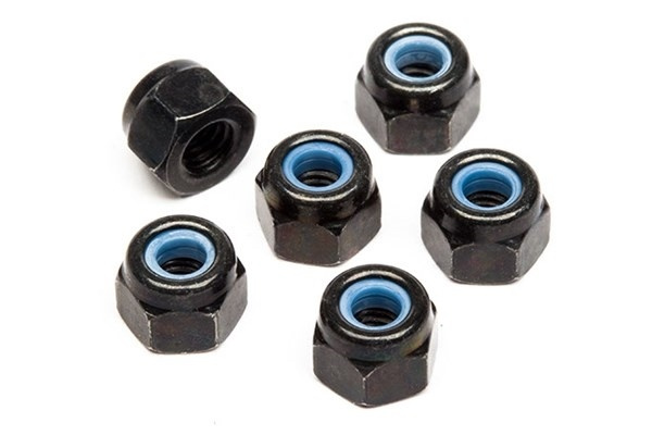 HPI Lock Nut M3 (6 Pcs) i gruppen LEGETØJ, BØRN & BABY / Radiostyrede / Reservedele & Ekstra Tilbehør / HPI / Skruer / Befæstning / Møtrikker hos TP E-commerce Nordic AB (A04483)