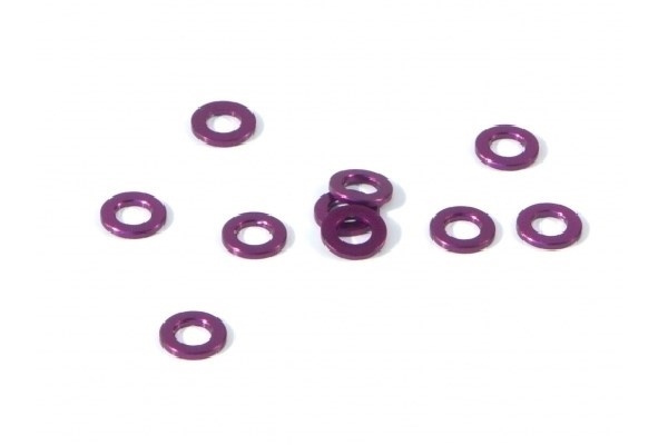 HPI Aluminium Washer 3 X 6 X 0.75Mm (Purple/10 Pcs) i gruppen LEGETØJ, BØRN & BABY / Radiostyrede / Reservedele & Ekstra Tilbehør / HPI / Skruer / Befæstning / Skiver hos TP E-commerce Nordic AB (A04519)