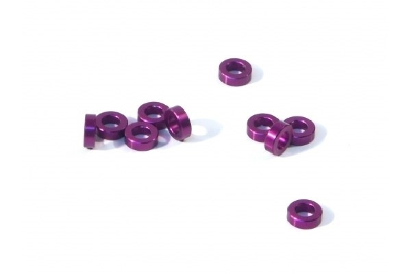 HPI Aluminium Washer 3 X 6 X 2.0Mm (Purple/10 Pcs) i gruppen LEGETØJ, BØRN & BABY / Radiostyrede / Reservedele & Ekstra Tilbehør / HPI / Skruer / Befæstning / Skiver hos TP E-commerce Nordic AB (A04520)