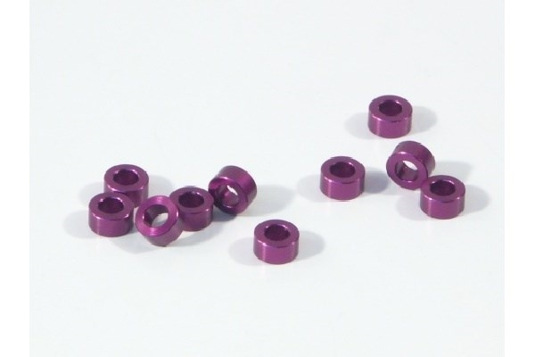 HPI Aluminium Washer 3 X 6 X 3.0Mm (Purple/10 Pcs) i gruppen LEGETØJ, BØRN & BABY / Radiostyrede / Reservedele & Ekstra Tilbehør / HPI / Skruer / Befæstning / Skiver hos TP E-commerce Nordic AB (A04521)