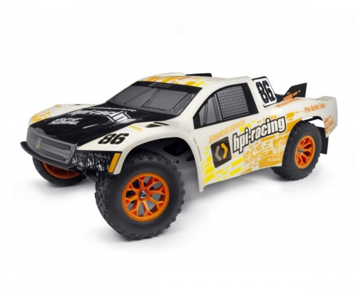 HPI Jumpshot SC Body Shell - White i gruppen LEGETØJ, BØRN & BABY / Radiostyrede / Reservedele & Ekstra Tilbehør / HPI / Car Bodies og tilbehør / Malede Bodies hos TP E-commerce Nordic AB (A04570)