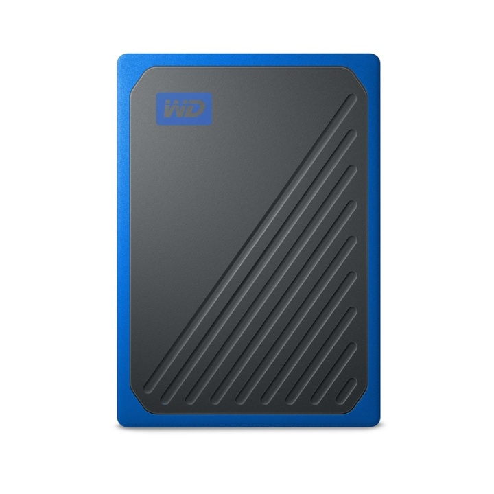 Western Digital WD Bærbar SSD MyPassport GO 1TB Sort/Blå i gruppen COMPUTERTILBEHØR / Computerkomponenter / Harddiske / SSD hos TP E-commerce Nordic AB (A05010)