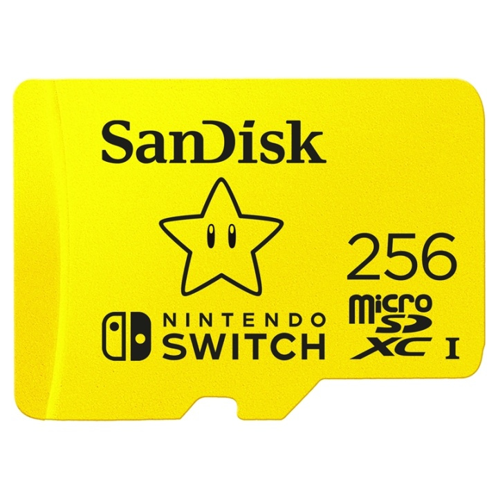 SANDISK MicroSDXC Nintendo Switch 256GB UHS-I,100/90 i gruppen HJEMMEELEKTRONIK / Lagringsmedier / Hukommelseskort / MicroSD/HC/XC hos TP E-commerce Nordic AB (A05023)