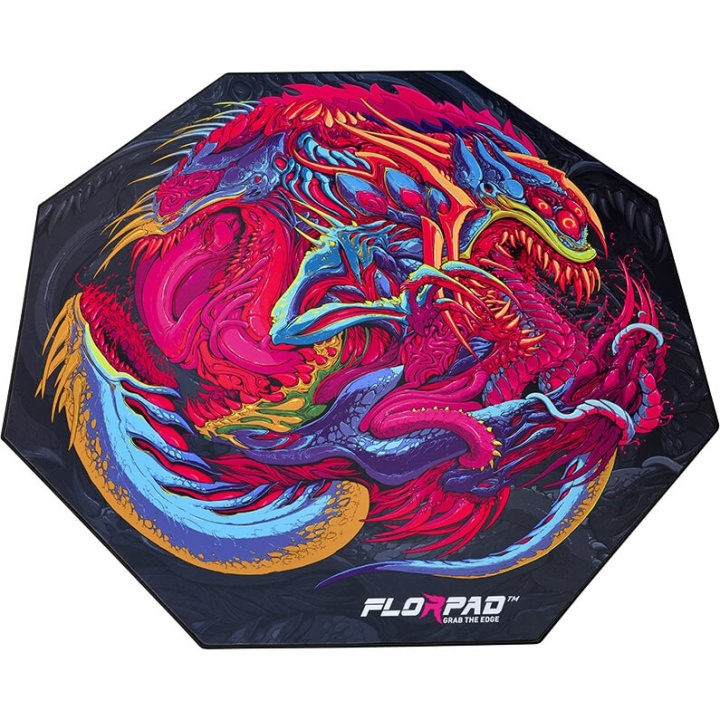 FLORPAD Hyper Beast 100x100 i gruppen COMPUTERTILBEHØR / GAMING / Gaming tilbehør hos TP E-commerce Nordic AB (A05027)