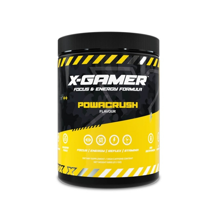 X-GAMER X-Tubz Powacrush 60 Servings (600g) i gruppen COMPUTERTILBEHØR / GAMING / Energidrikke for gamere hos TP E-commerce Nordic AB (A05033)