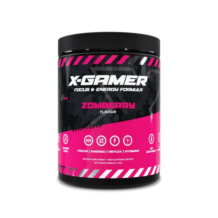 X-GAMER X-Tubz Zomberry 60 Servings (600g) i gruppen COMPUTERTILBEHØR / GAMING / Energidrikke for gamere hos TP E-commerce Nordic AB (A05035)