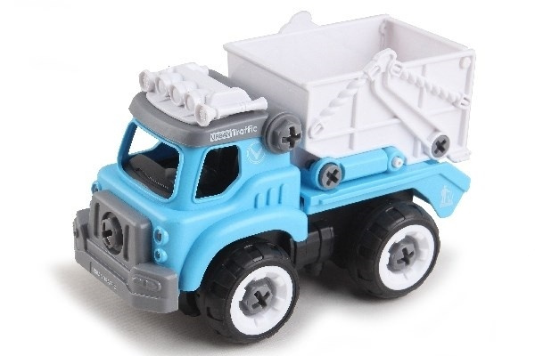 CONTRUCK Truck with lad R/C DIY with sound i gruppen LEGETØJ, BØRN & BABY / Radiostyrede / Radiostyrede biler hos TP E-commerce Nordic AB (A05048)