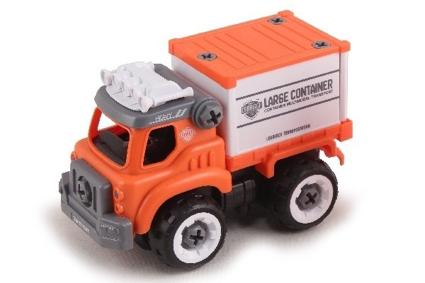 CONTRUCK Container truck R/C DIY with sound i gruppen LEGETØJ, BØRN & BABY / Radiostyrede / Radiostyrede biler hos TP E-commerce Nordic AB (A05050)