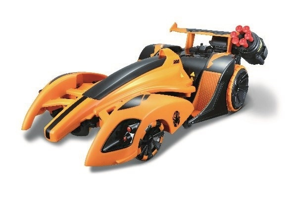 MAISTO R/C Twist and Shoot R/C 27Mhz orange i gruppen LEGETØJ, BØRN & BABY / Radiostyrede / Radiostyrede biler hos TP E-commerce Nordic AB (A05066)