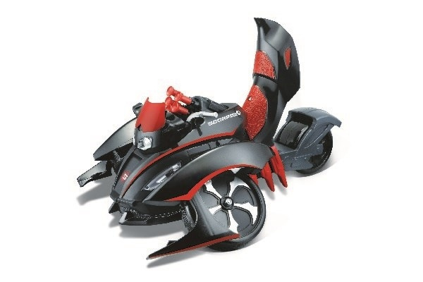 MAISTO R/C Street Troopers Scorpion R/C 27Mhz black/red i gruppen LEGETØJ, BØRN & BABY / Radiostyrede / Radiostyrede biler hos TP E-commerce Nordic AB (A05067)