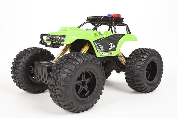 MAISTO R/C Rock Crawler 3XL R/C 2,4GHz green or yellow i gruppen LEGETØJ, BØRN & BABY / Radiostyrede / Radiostyrede biler hos TP E-commerce Nordic AB (A05097)