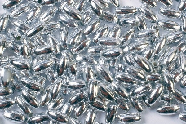 Risperler 3x6 500g sølv i gruppen SPORT, FRITID & HOBBY / Hobby / Perler / Plastperler hos TP E-commerce Nordic AB (A05169)