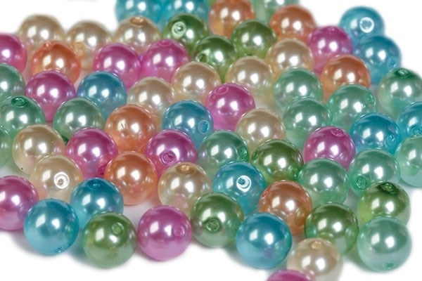 PEARLFUN Pearl`n fun blank 10mm ass farver 125g bøtte i gruppen SPORT, FRITID & HOBBY / Hobby / Perler / Plastperler hos TP E-commerce Nordic AB (A05252)