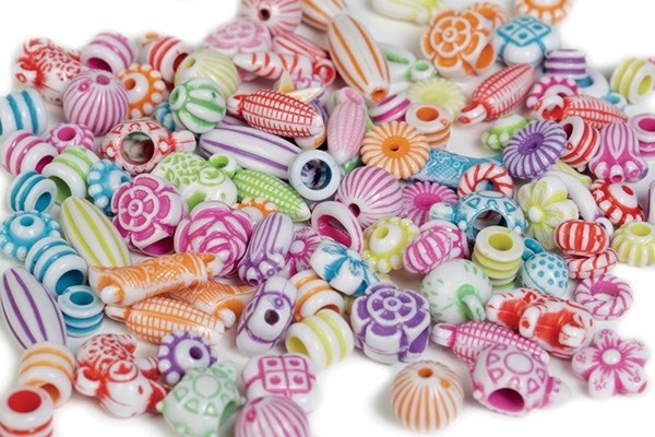 PEARLFUN Pearl`n fun multi mix 500g pose i gruppen SPORT, FRITID & HOBBY / Hobby / Perler / Plastperler hos TP E-commerce Nordic AB (A05254)